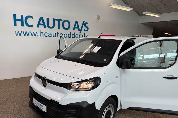 Hvid Citroën e-Jumpy fra 2025