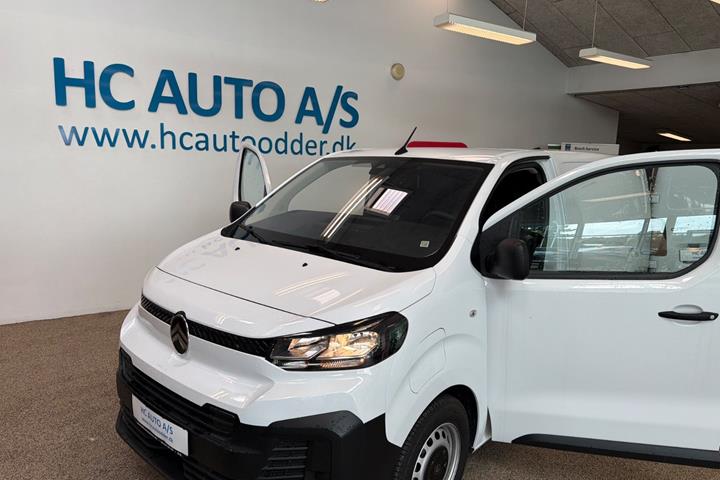 Hvid Citroën e-Jumpy fra 2025