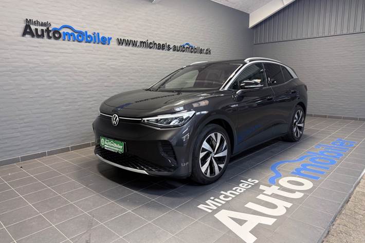 Sort VW ID.4 fra 2021 set udefra