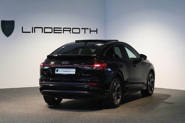 Sort Audi Q4 e-tron fra 2023