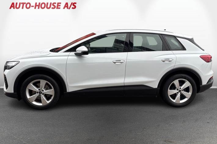 Hvid Audi Q4 e-tron fra 2022