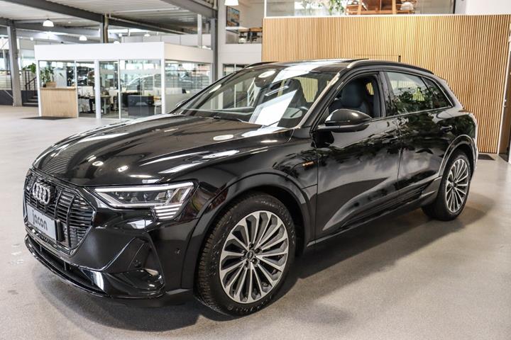 Sort Audi e-tron fra 2021
