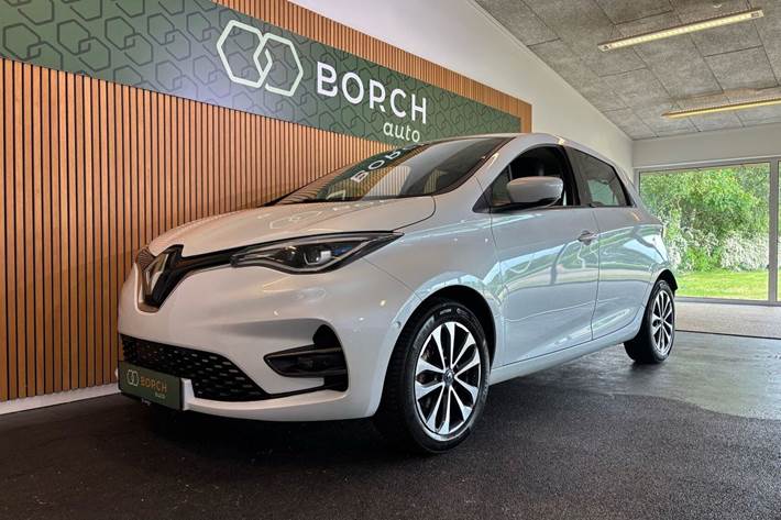 Hvid Renault Zoe fra 2020