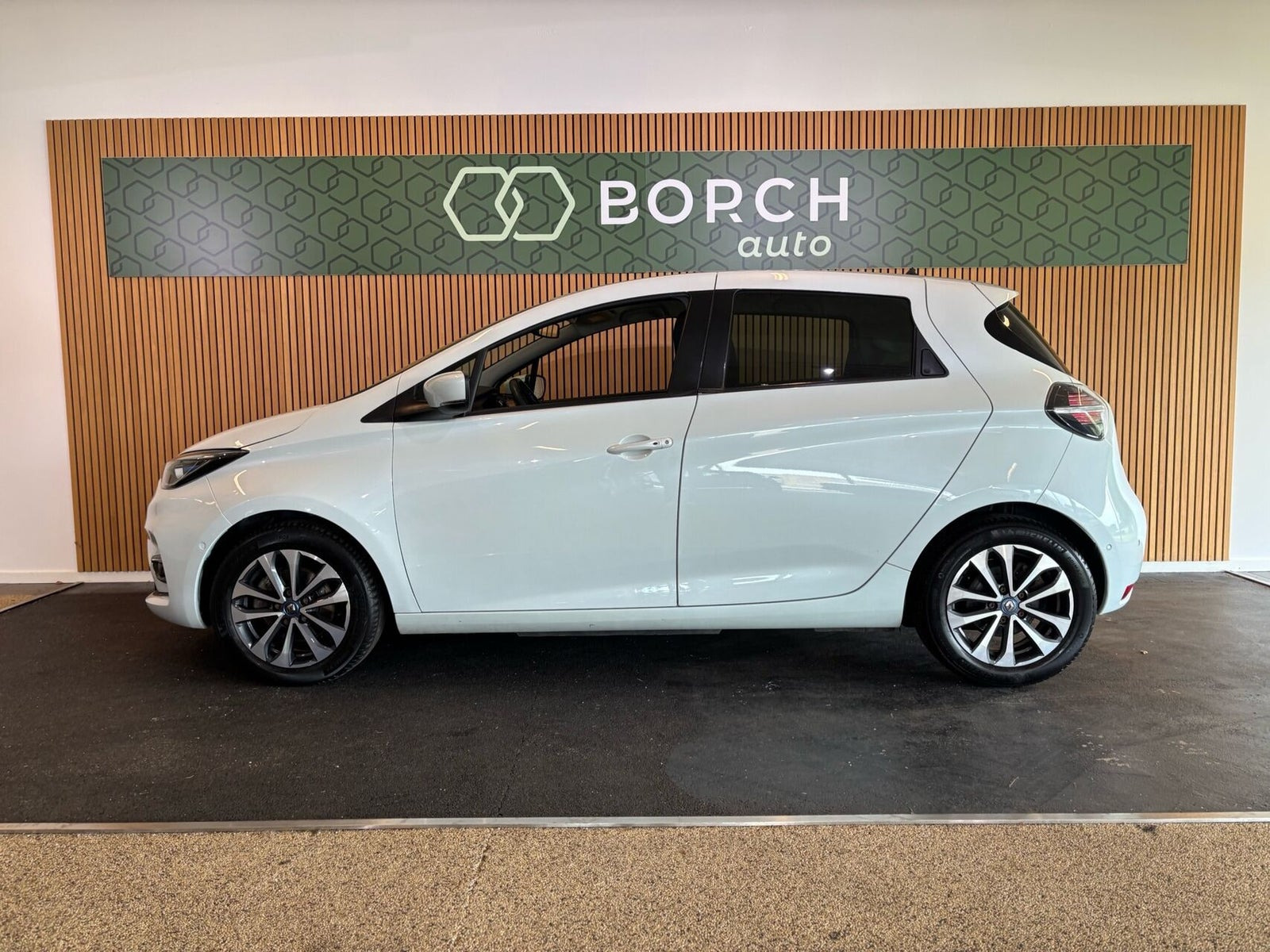 Hvid Renault Zoe fra 2020