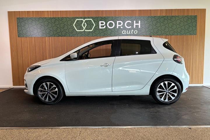 Hvid Renault Zoe fra 2020