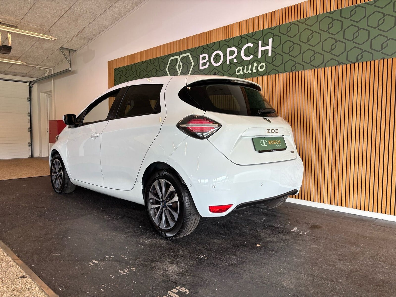 Hvid Renault Zoe fra 2020