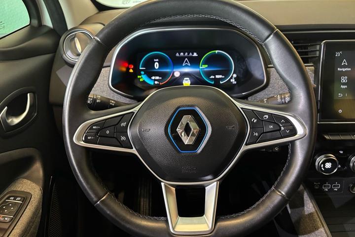 Hvid Renault Zoe fra 2020