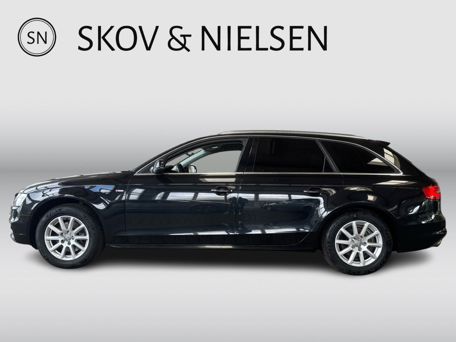 Sort Audi A4 fra 2014