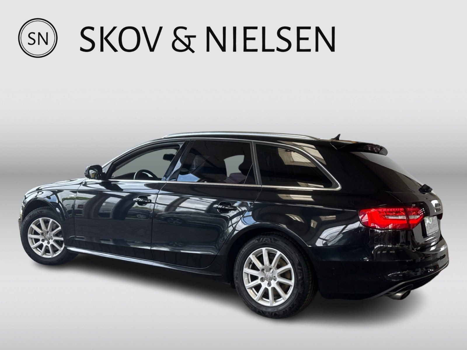Sort Audi A4 fra 2014