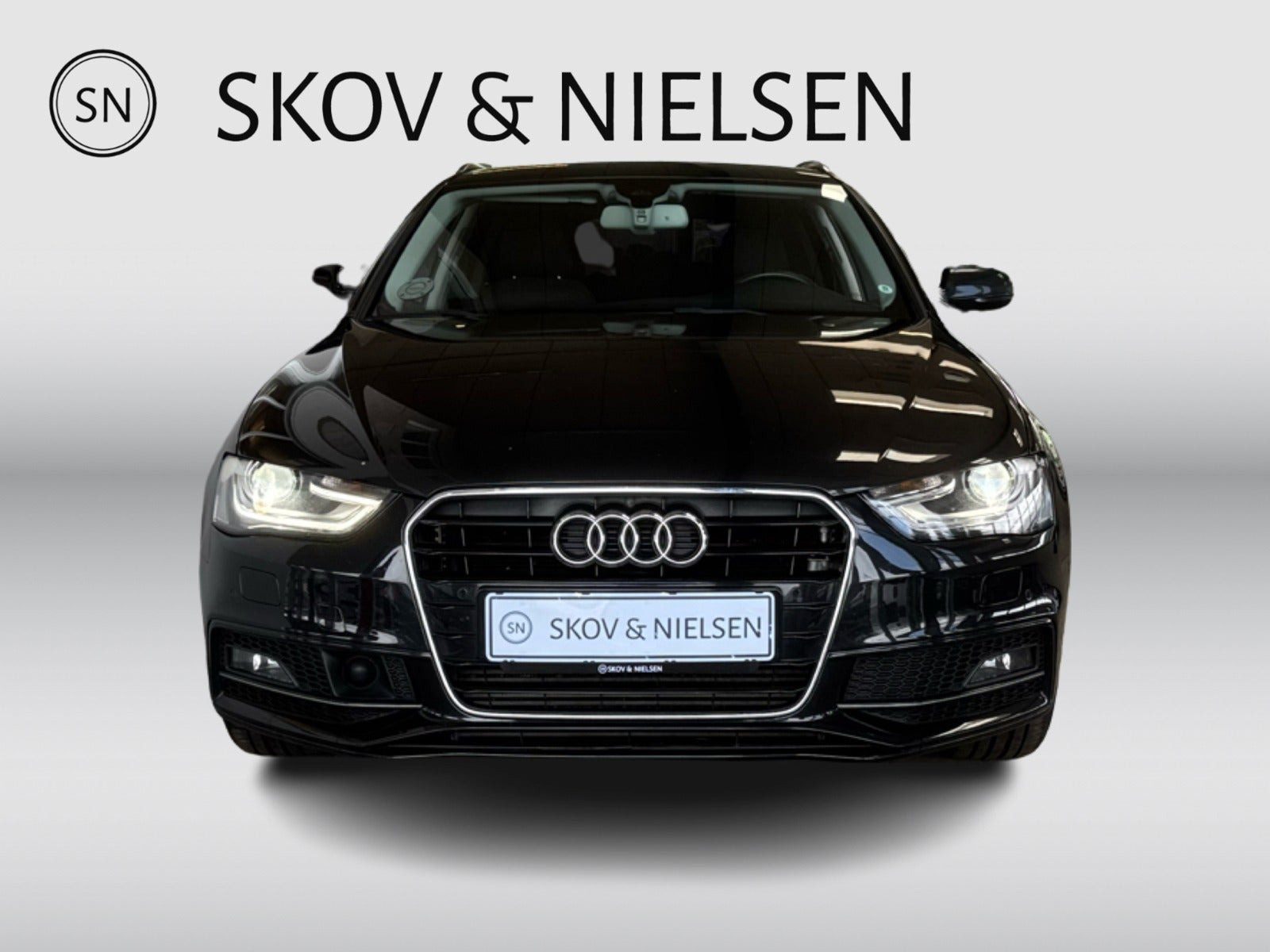 Sort Audi A4 fra 2014