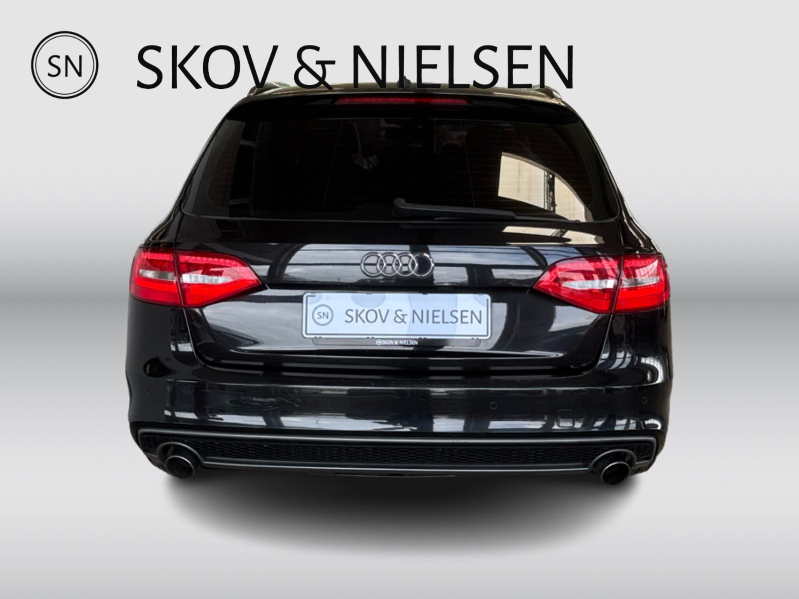 Sort Audi A4 fra 2014