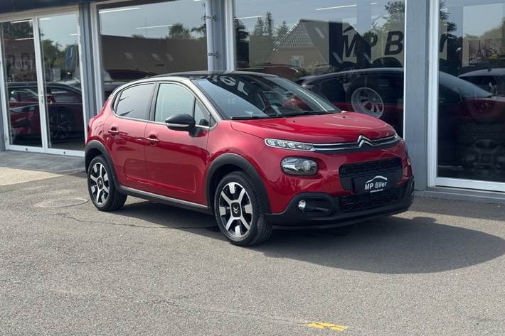 Rød Citroën C3 fra 2020