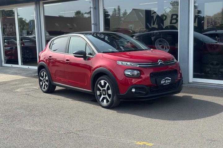 Rød Citroën C3 fra 2020