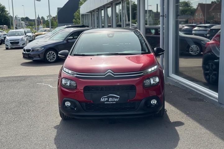 Rød Citroën C3 fra 2020