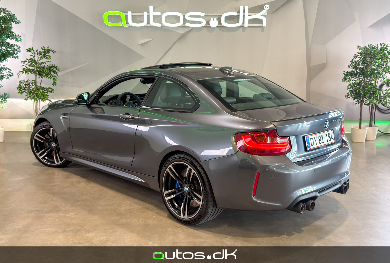 Grå BMW M2 fra 2016