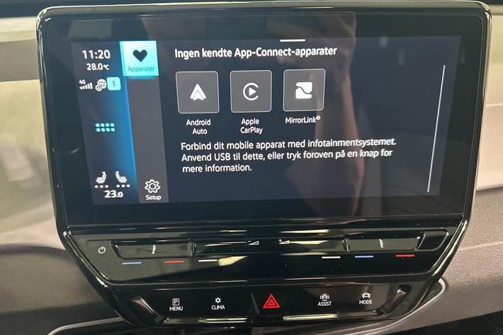 Grå VW ID.3 fra 2023