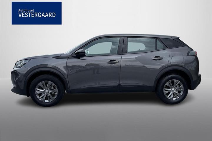 Grå Peugeot 2008 fra 2023