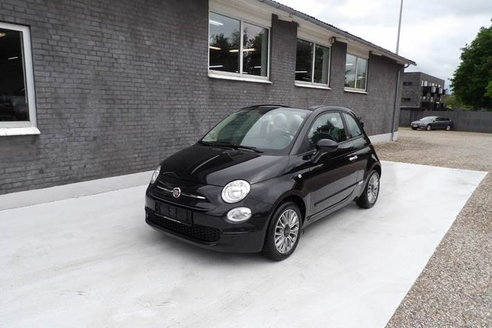 Sort Fiat 500C fra 2018