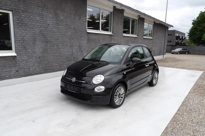Sort Fiat 500C fra 2018