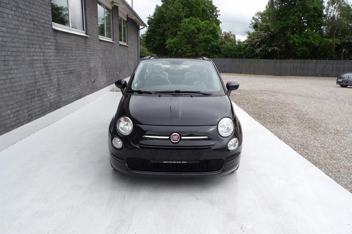 Sort Fiat 500C fra 2018