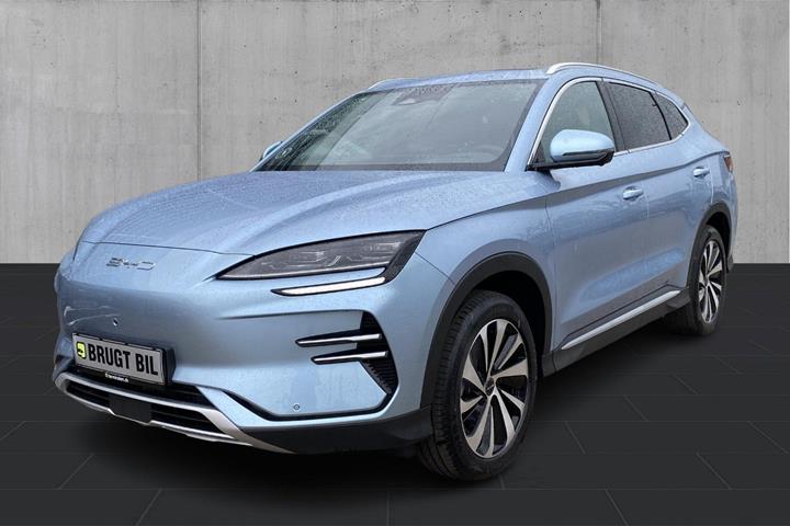 Blå BYD Seal U fra 2025 set udefra