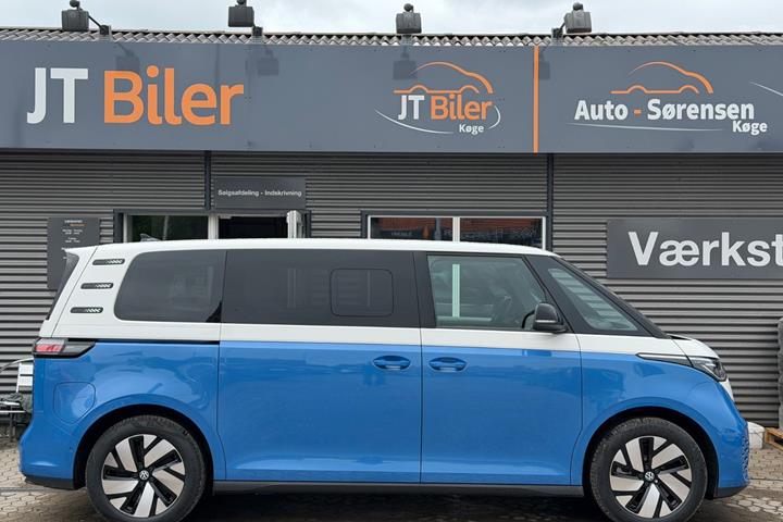 Blå VW ID.Buzz fra 2026