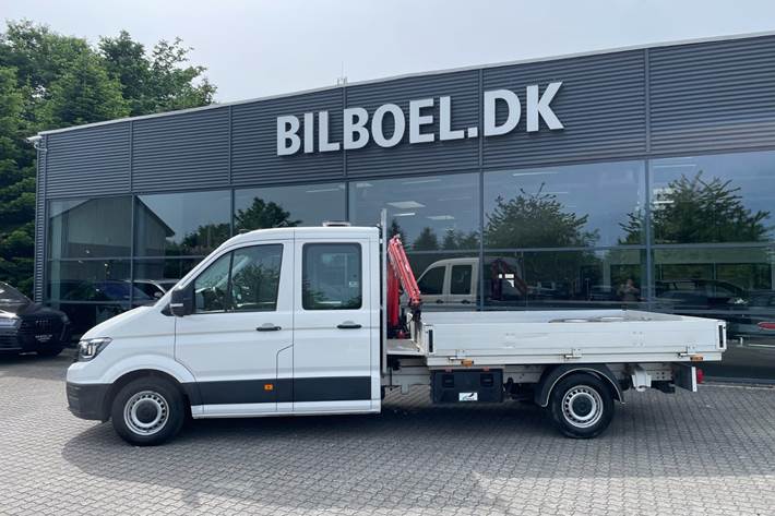 Hvid VW Crafter 35 fra 2019