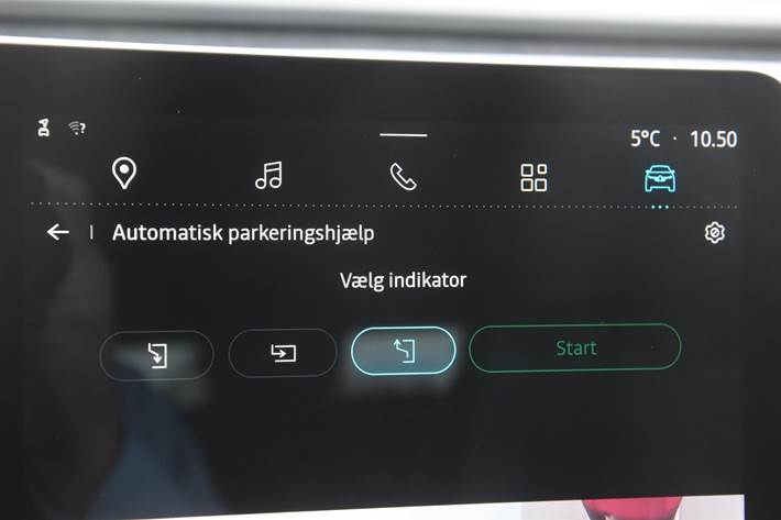 Blå Renault Mégane fra 2023
