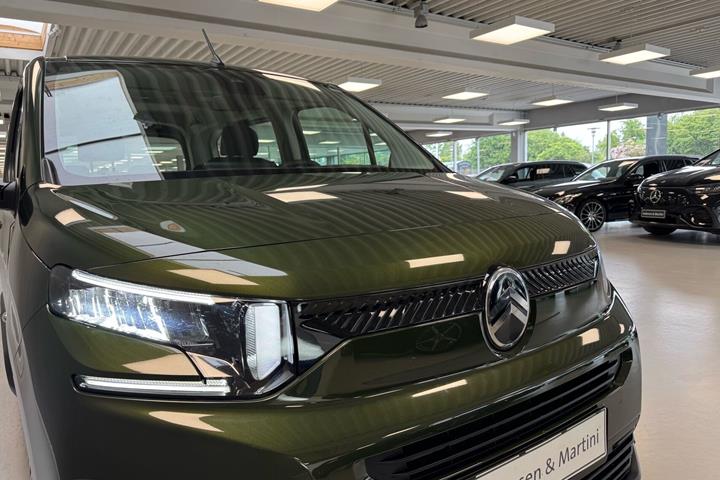 Grøn Citroën ë-Berlingo fra 2025