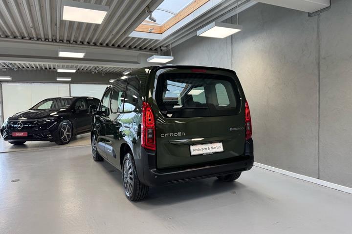Grøn Citroën ë-Berlingo fra 2025