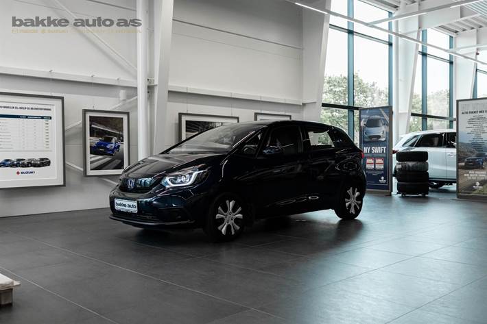 Blå Honda Jazz fra 2022