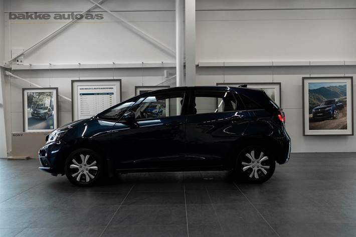 Blå Honda Jazz fra 2022