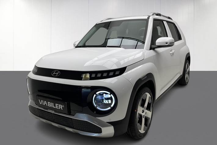 Hvid Hyundai Inster fra 2026