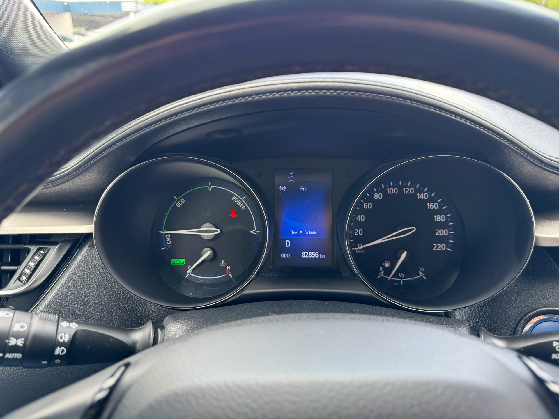 Hvid Toyota C-HR fra 2018