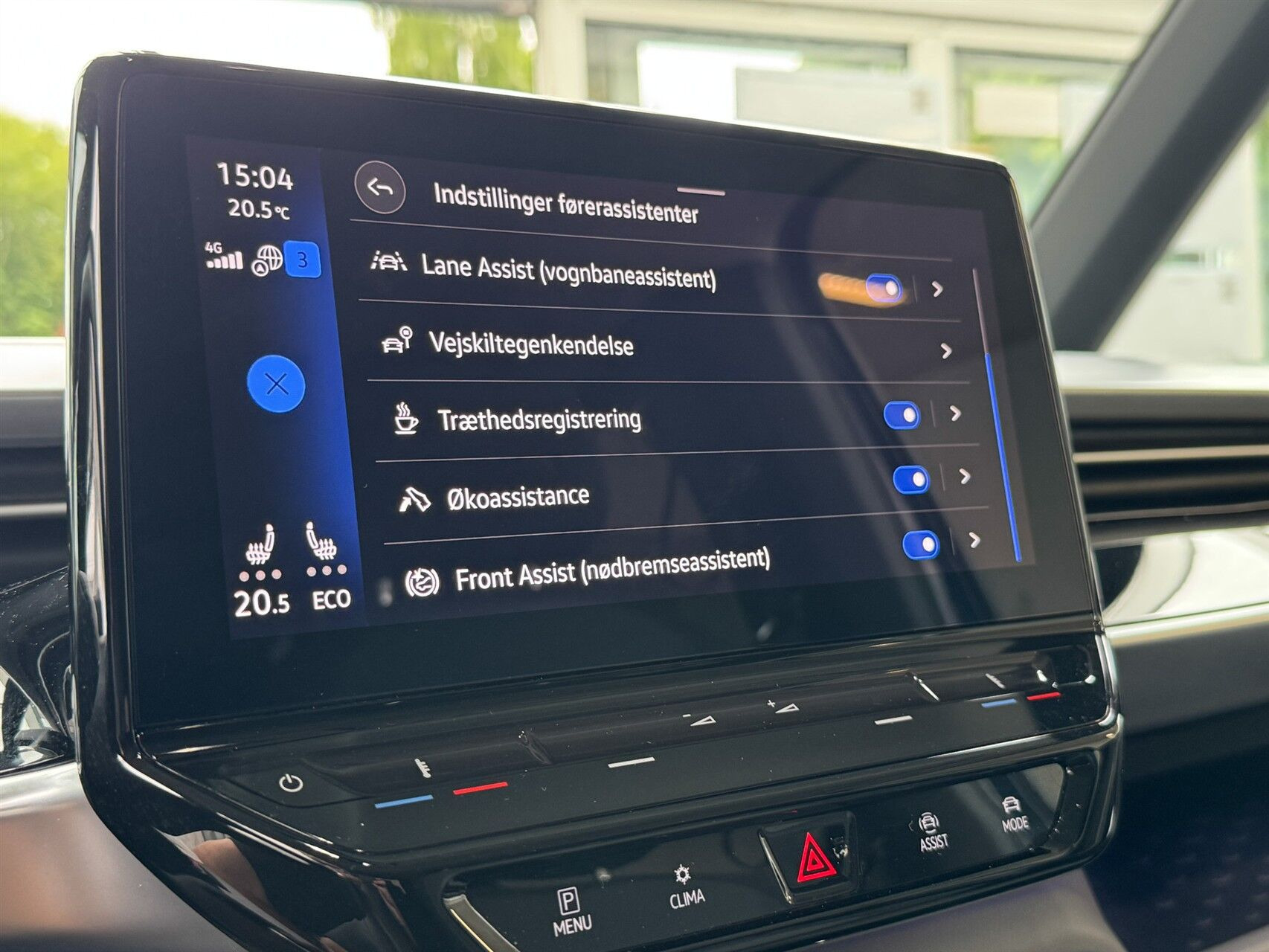 Blå VW ID.Buzz fra 2023