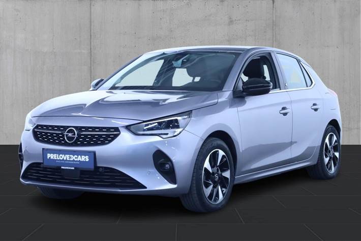 Grå Opel Corsa-e fra 2021
