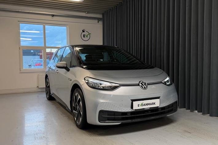 Sølv VW ID.3 fra 2021