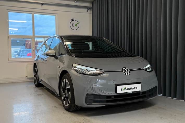 Grå VW ID.3 fra 2021