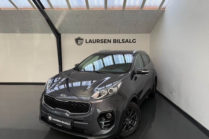 Grå Kia Sportage fra 2017