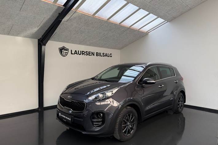 Grå Kia Sportage fra 2017