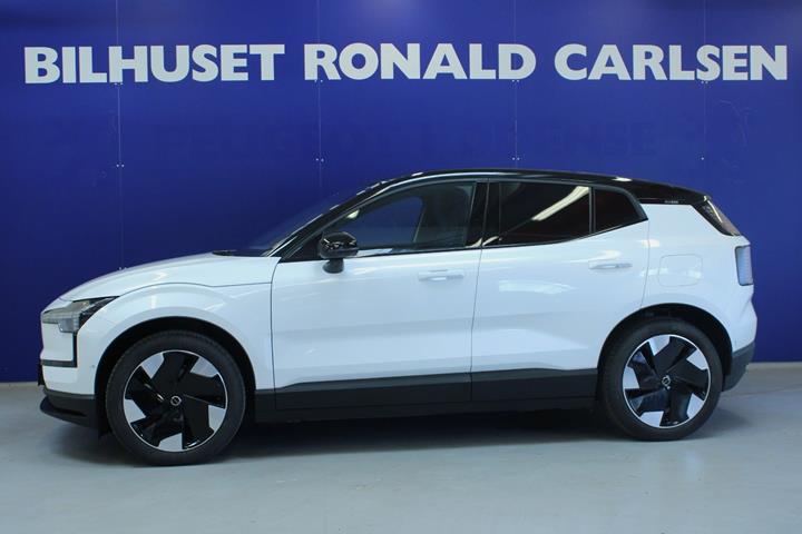 Hvid Volvo EX30 fra 2024