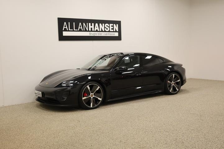 Sort Porsche Taycan 4S fra 2021
