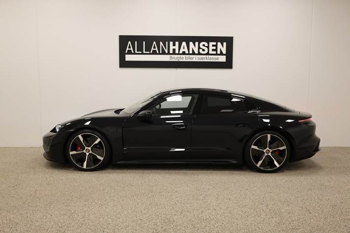 Sort Porsche Taycan 4S fra 2021