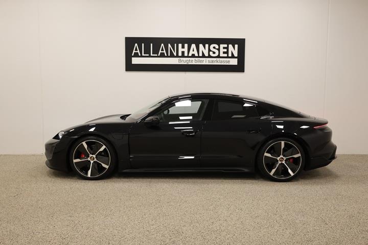 Sort Porsche Taycan 4S fra 2021