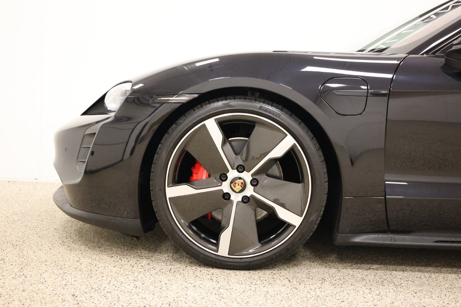 Sort Porsche Taycan 4S fra 2021