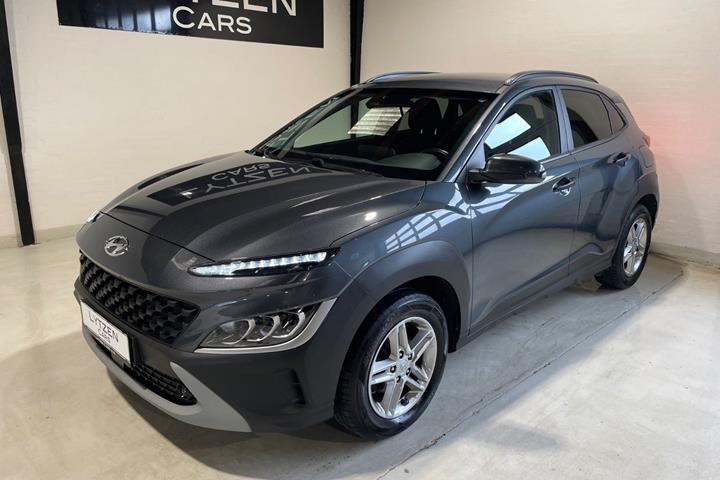 Grå Hyundai Kona fra 2021