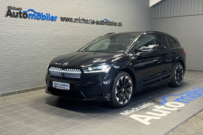Sort Skoda Enyaq fra 2022