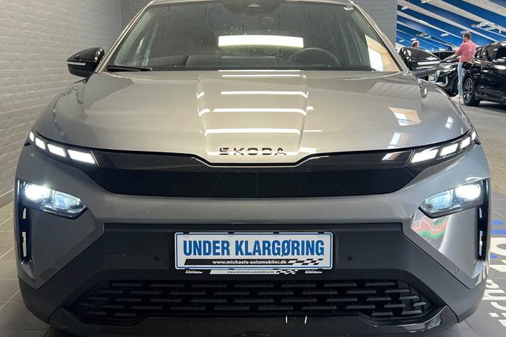Grå Skoda Elroq fra 2025
