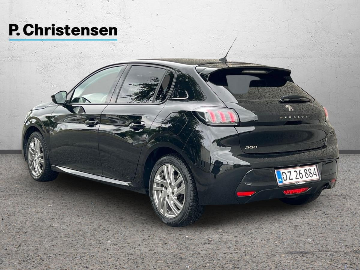 Sort Peugeot 208 fra 2022