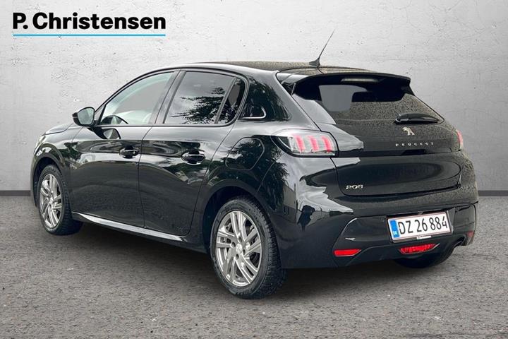Sort Peugeot 208 fra 2022